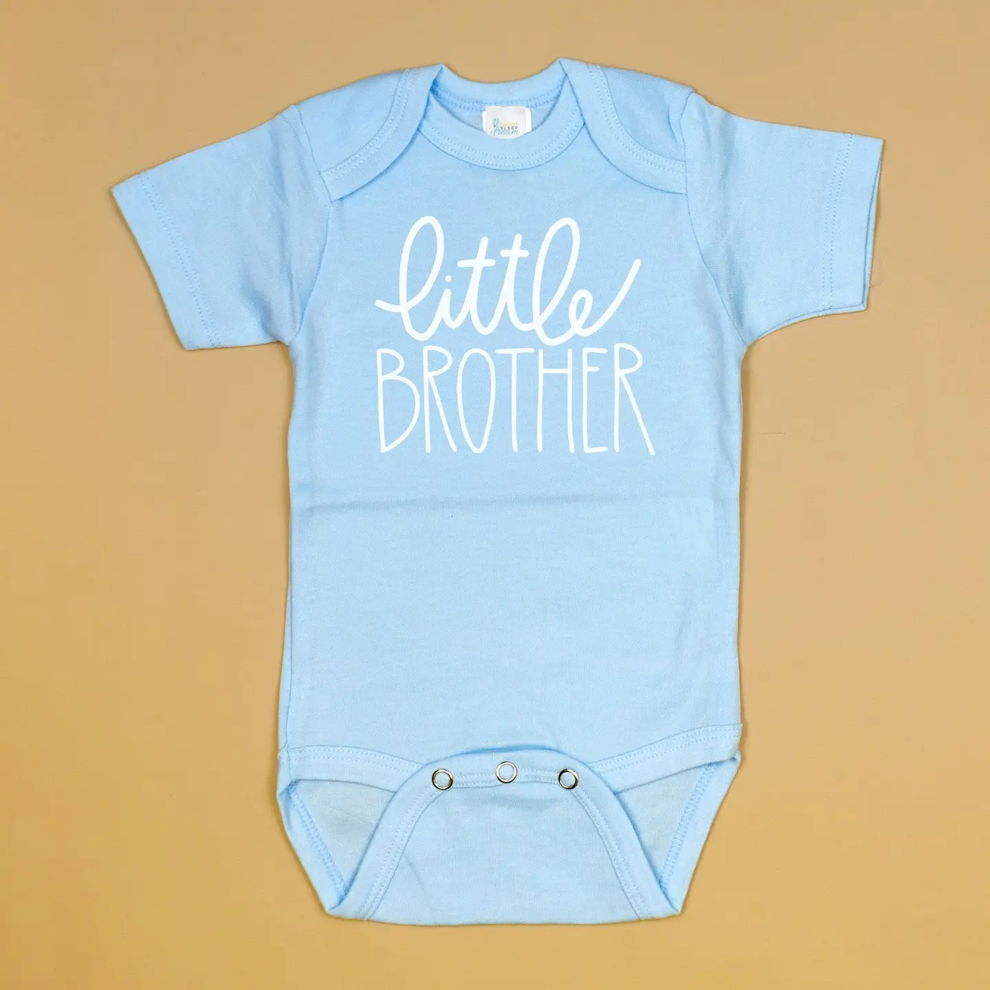 Little Brother Blue Onesie