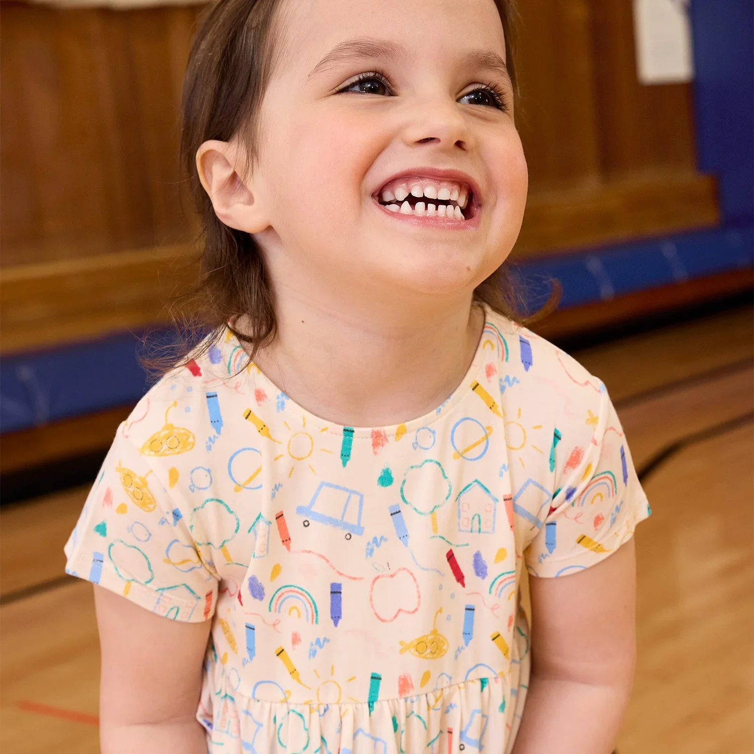 Magnetic Me - doodle pop modal magnetic easy peasy dress + legging set - Image 3