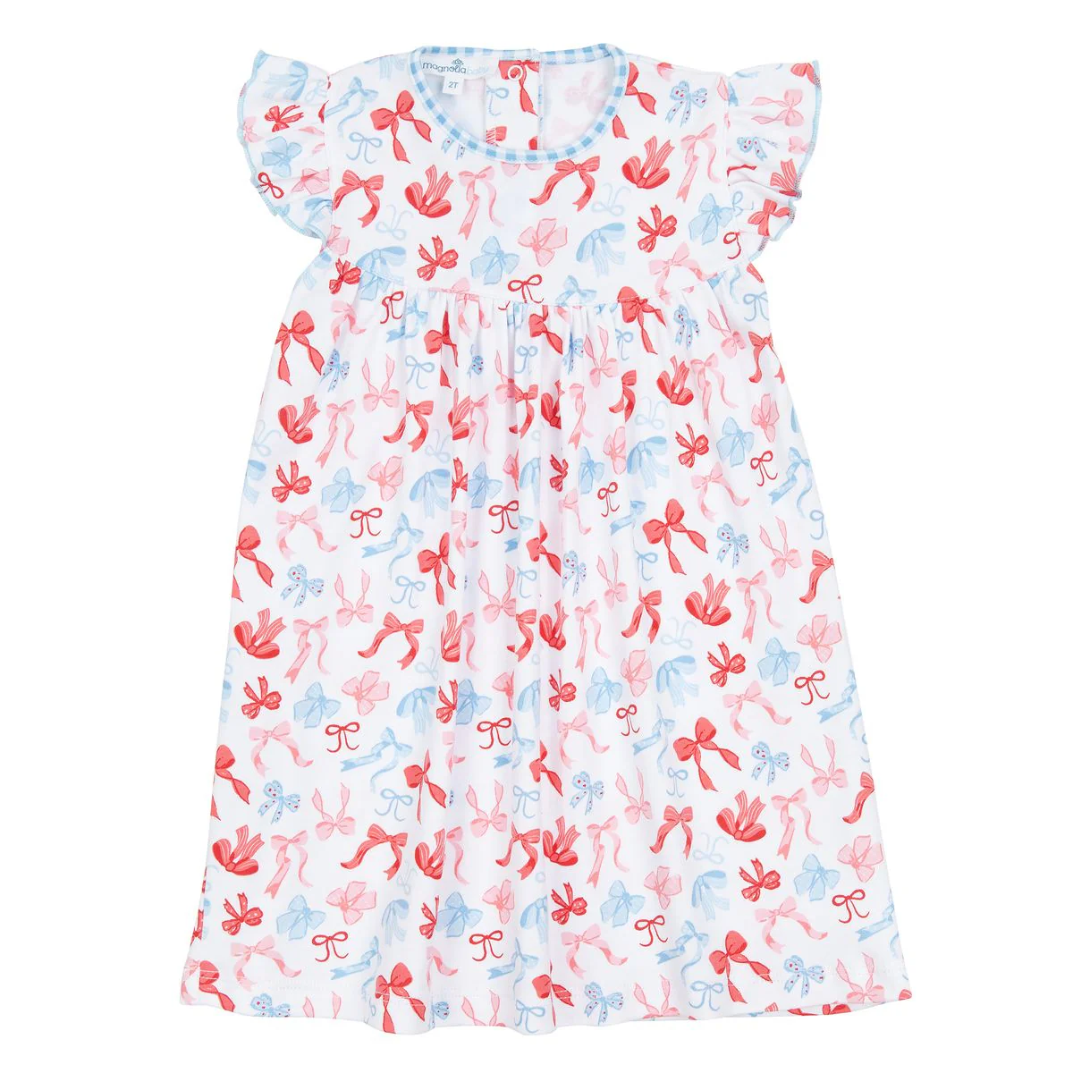 Magnolia Baby - Star Spangled Darling Flutters Toddler Dress