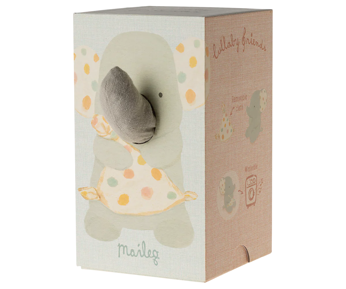 Maileg - Iron Grey Elephant Lullaby Friends - Image 2
