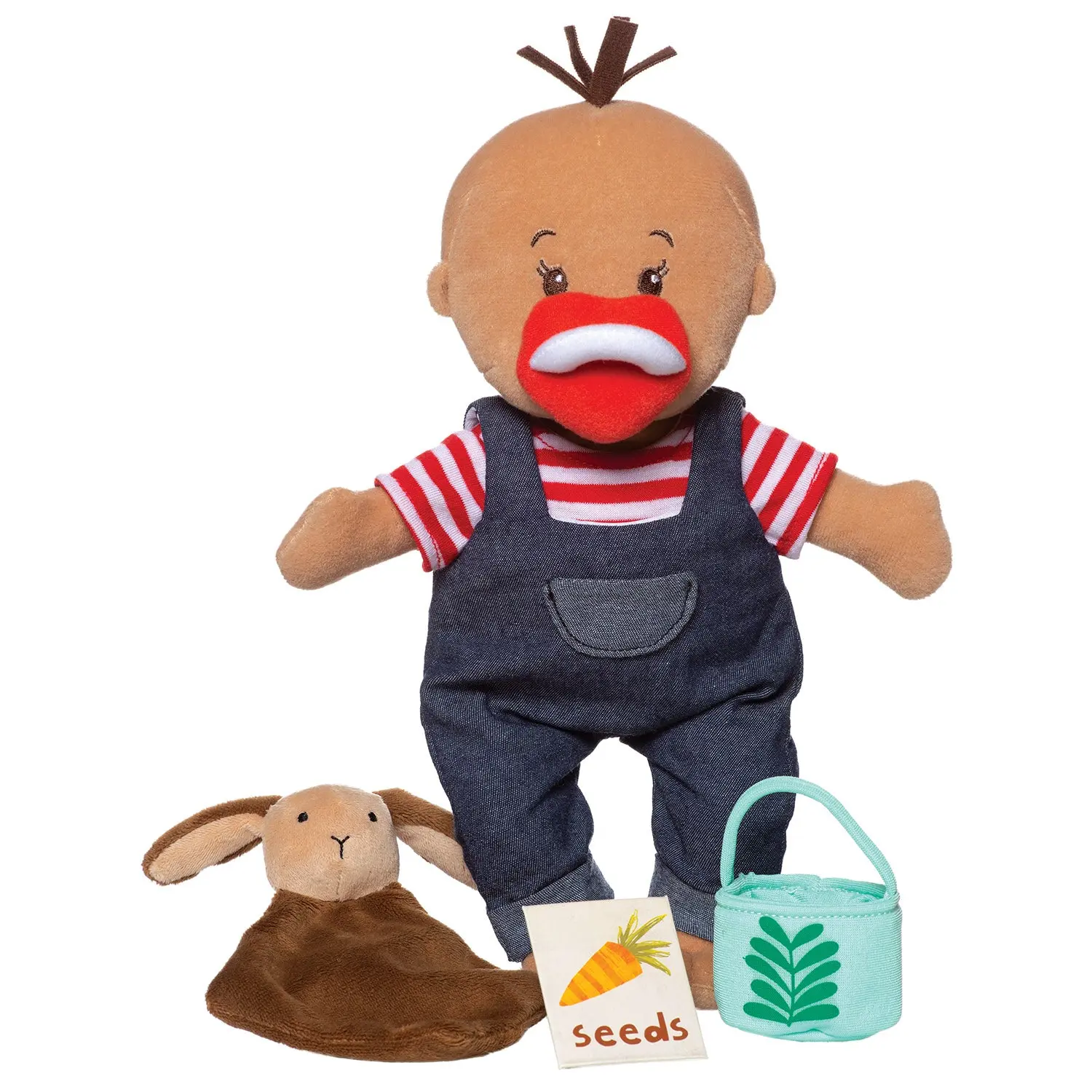 Manhattan Toy - Wee Baby Stella Beige Tiny Farmer Set - Image 3