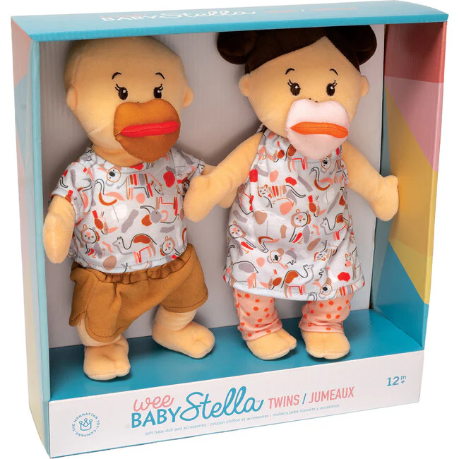Manhattan Toy - Wee Baby Stella Twins Peach - Image 2