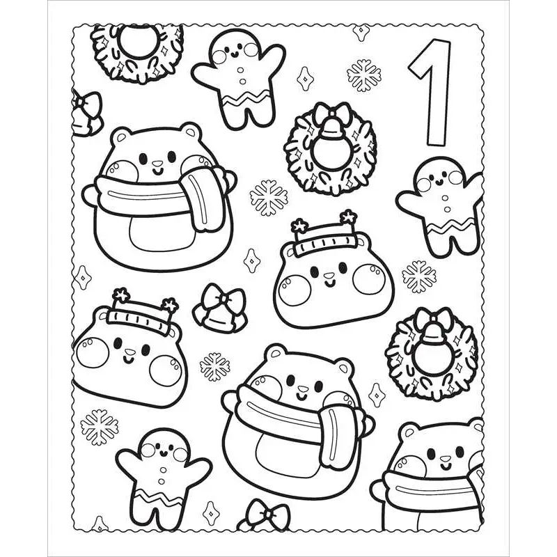 Markerific: Christmas Advent Coloring - Image 2