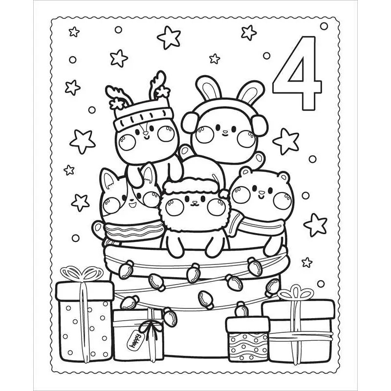 Markerific: Christmas Advent Coloring - Image 5
