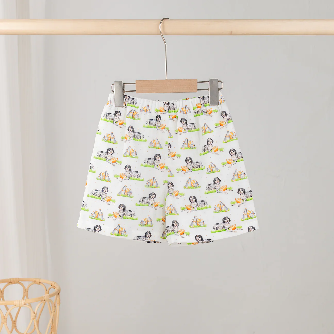 Mascot Mania in Tennessee Organic Muslin Shorts