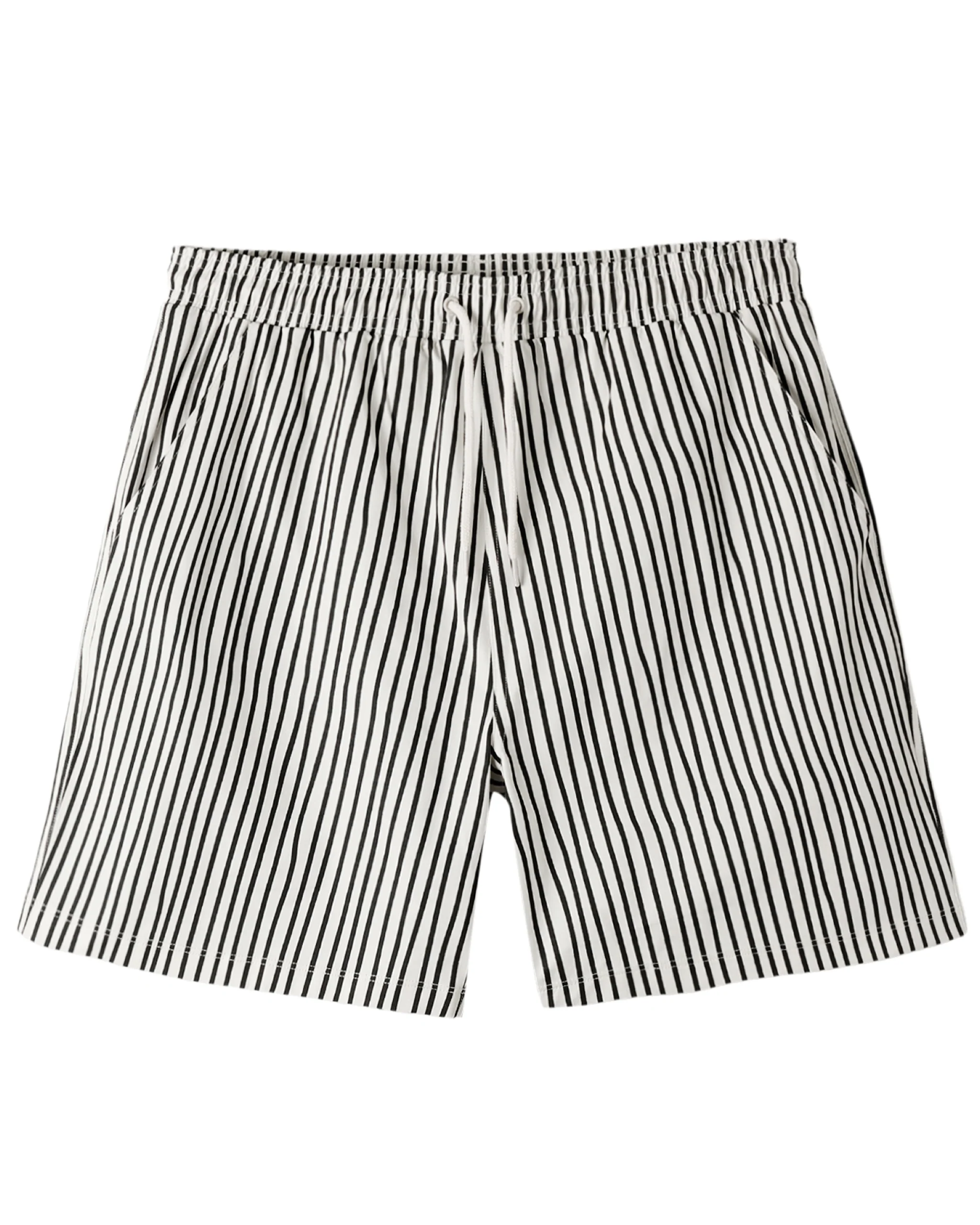 Men's Wavy Stripe Basic Boardshort