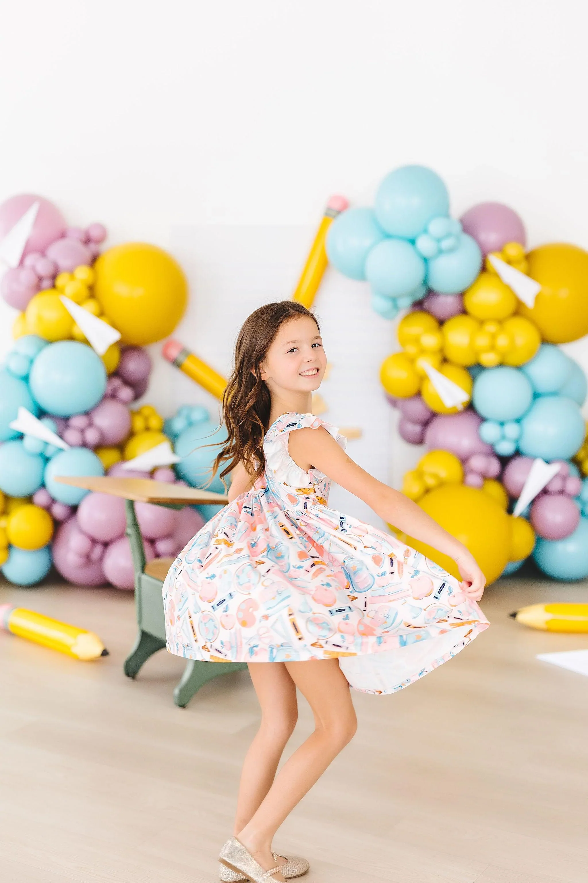 Mila & Rose - Class Act Flutter Sleeve Twirl Dress - Image 2