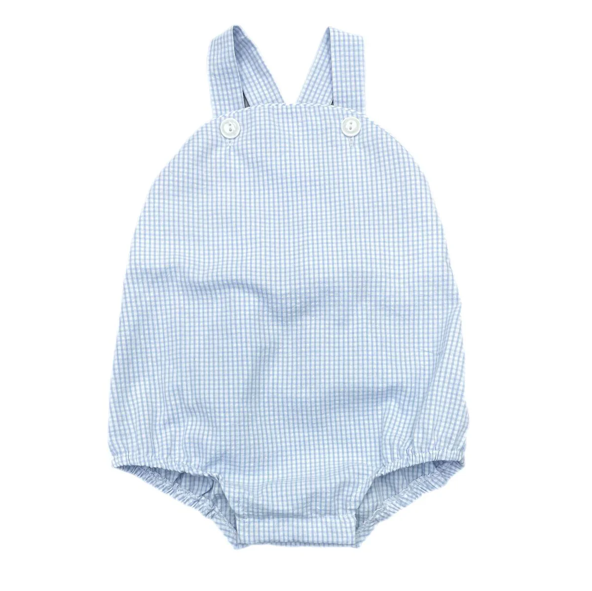 Mini Blue Seersucker Louie Bubble