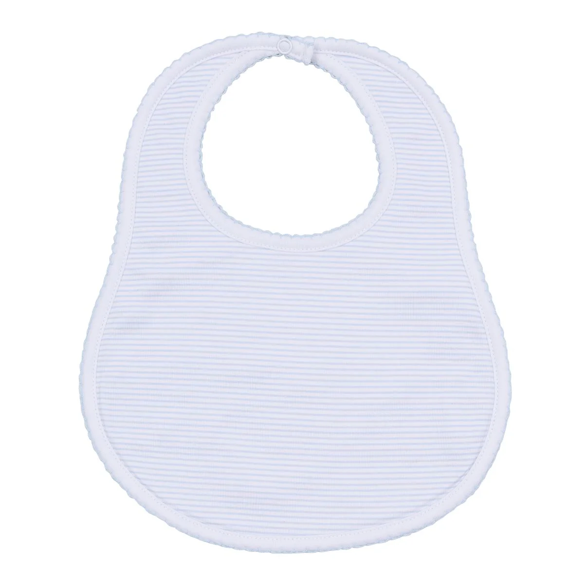 Mini Stripes Blue Bib