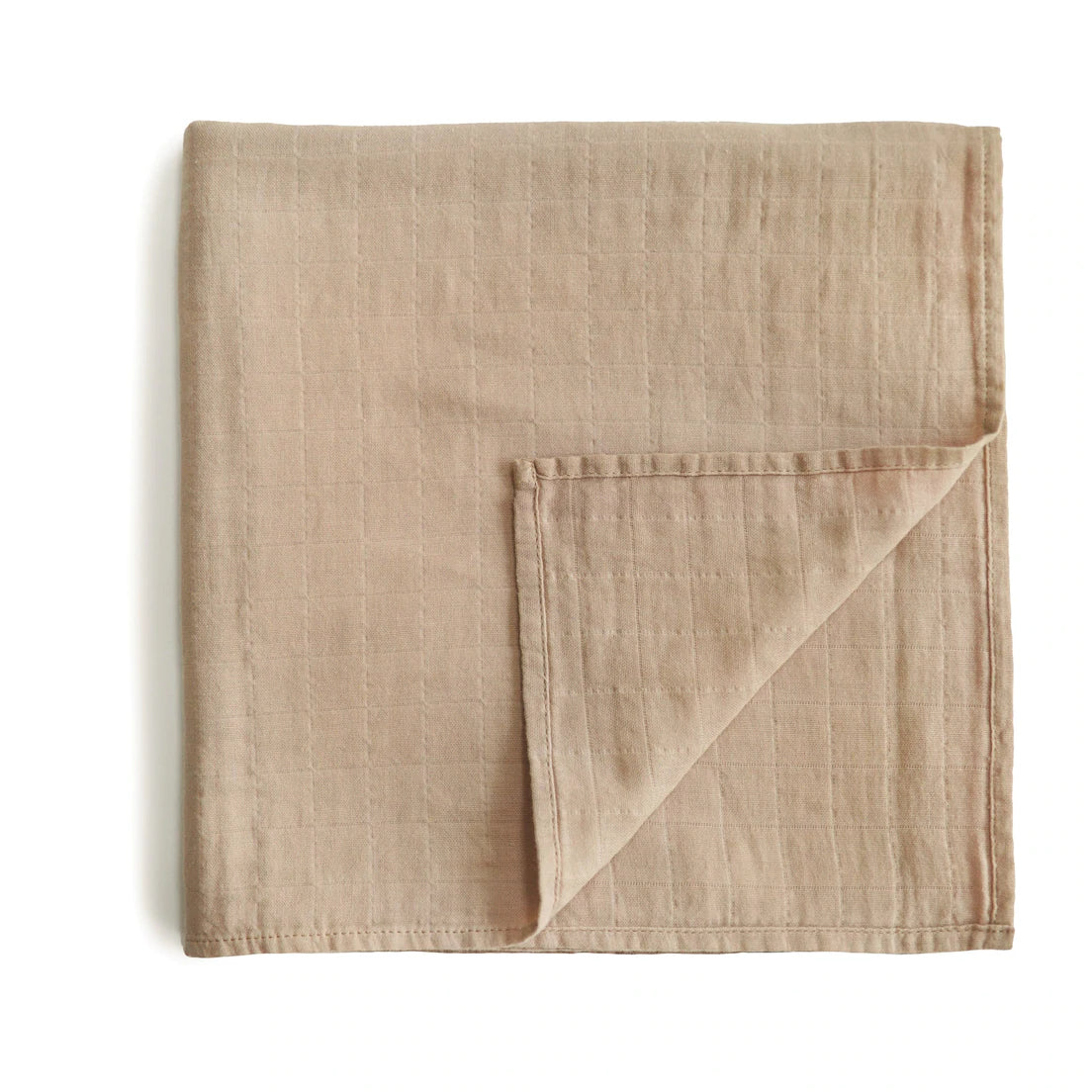 mushie - Organic Cotton Muslin Swaddle Blanket - Image 3