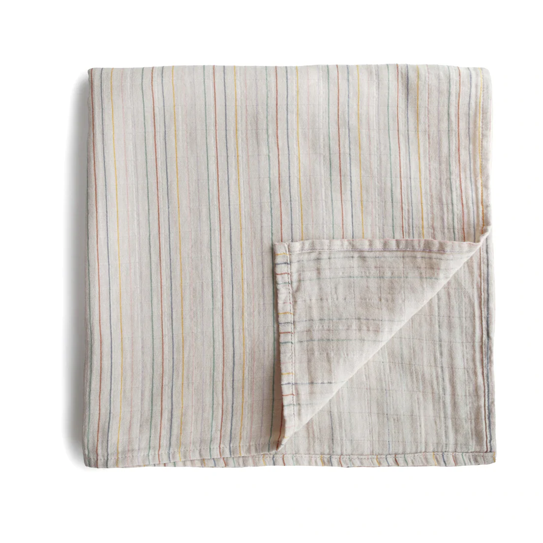 mushie - Organic Cotton Muslin Swaddle Blanket - Image 4