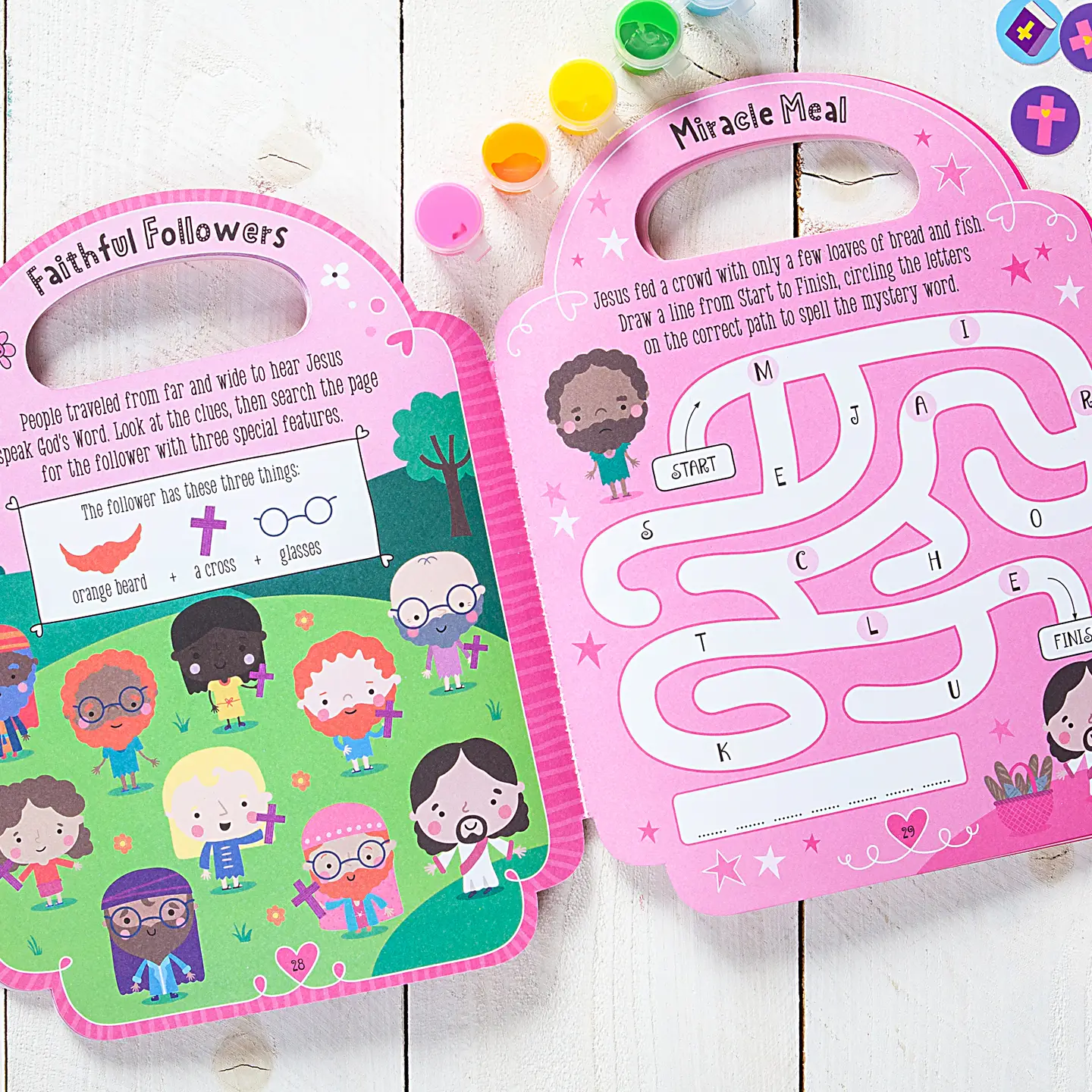 My Pretty Pink Bible Activity Book - Image 2