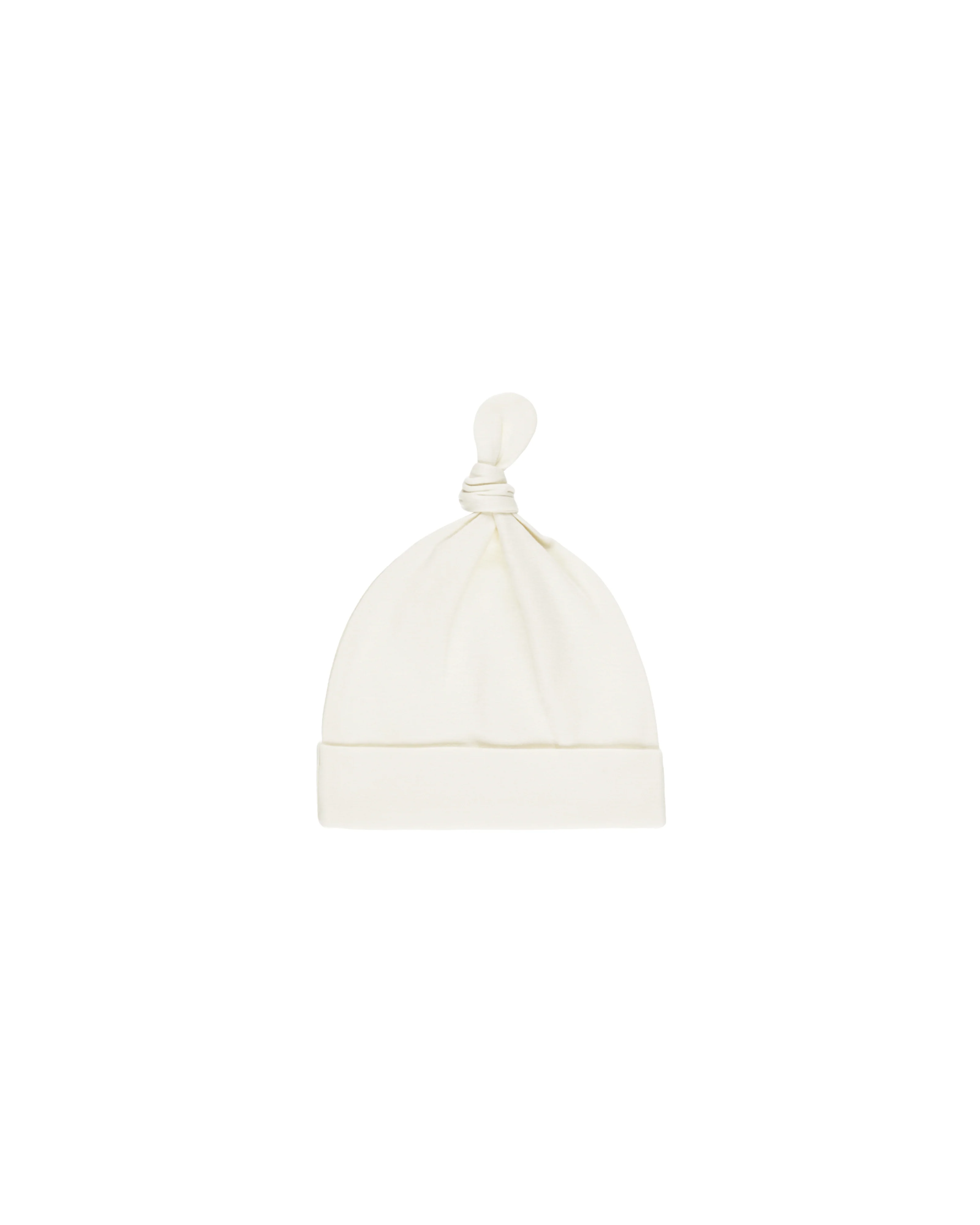 Natural Knotted Baby Hat