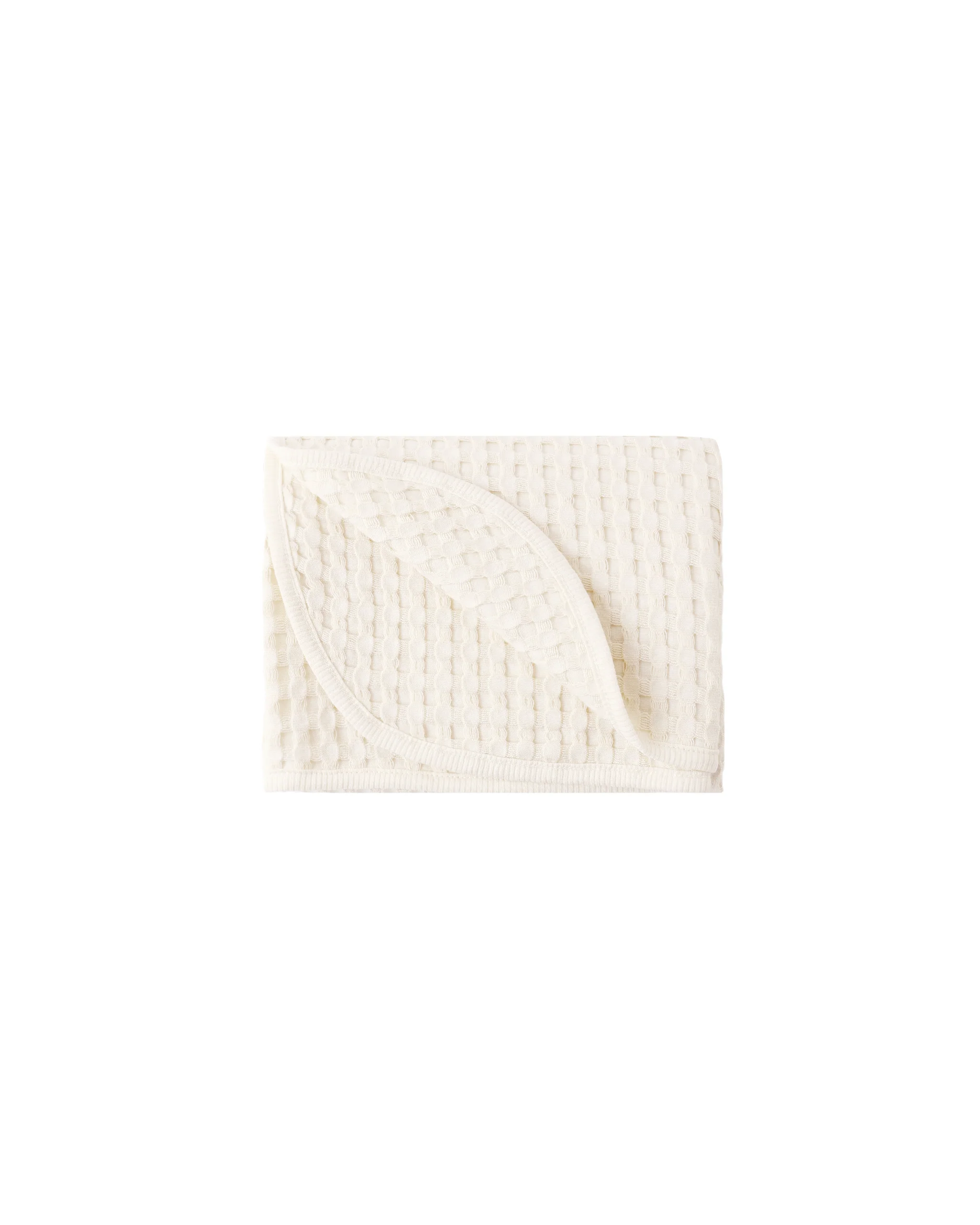 Natural Waffle Baby Blanket