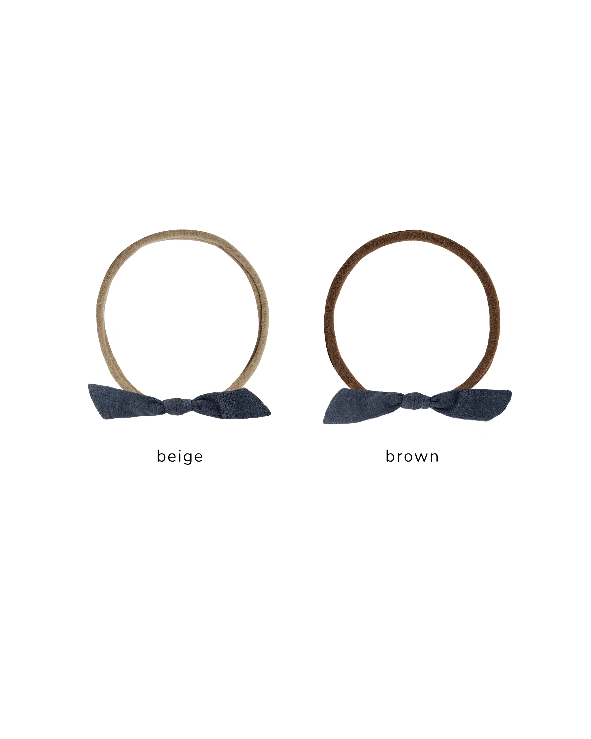 Navy Little Knot Headband