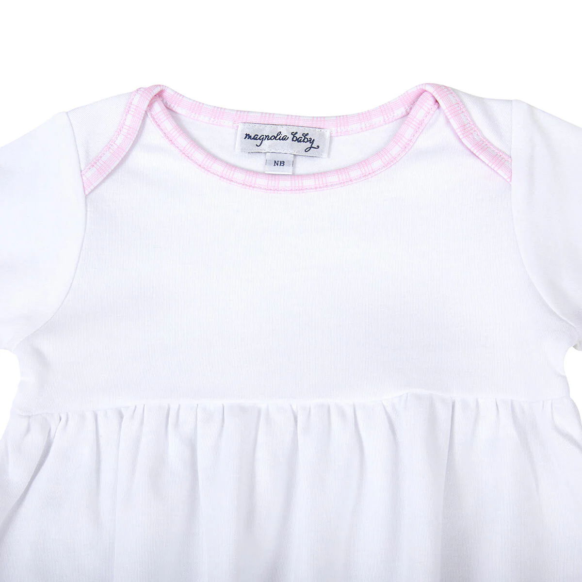 New Beginnings Pink Gathered Gown - Image 2