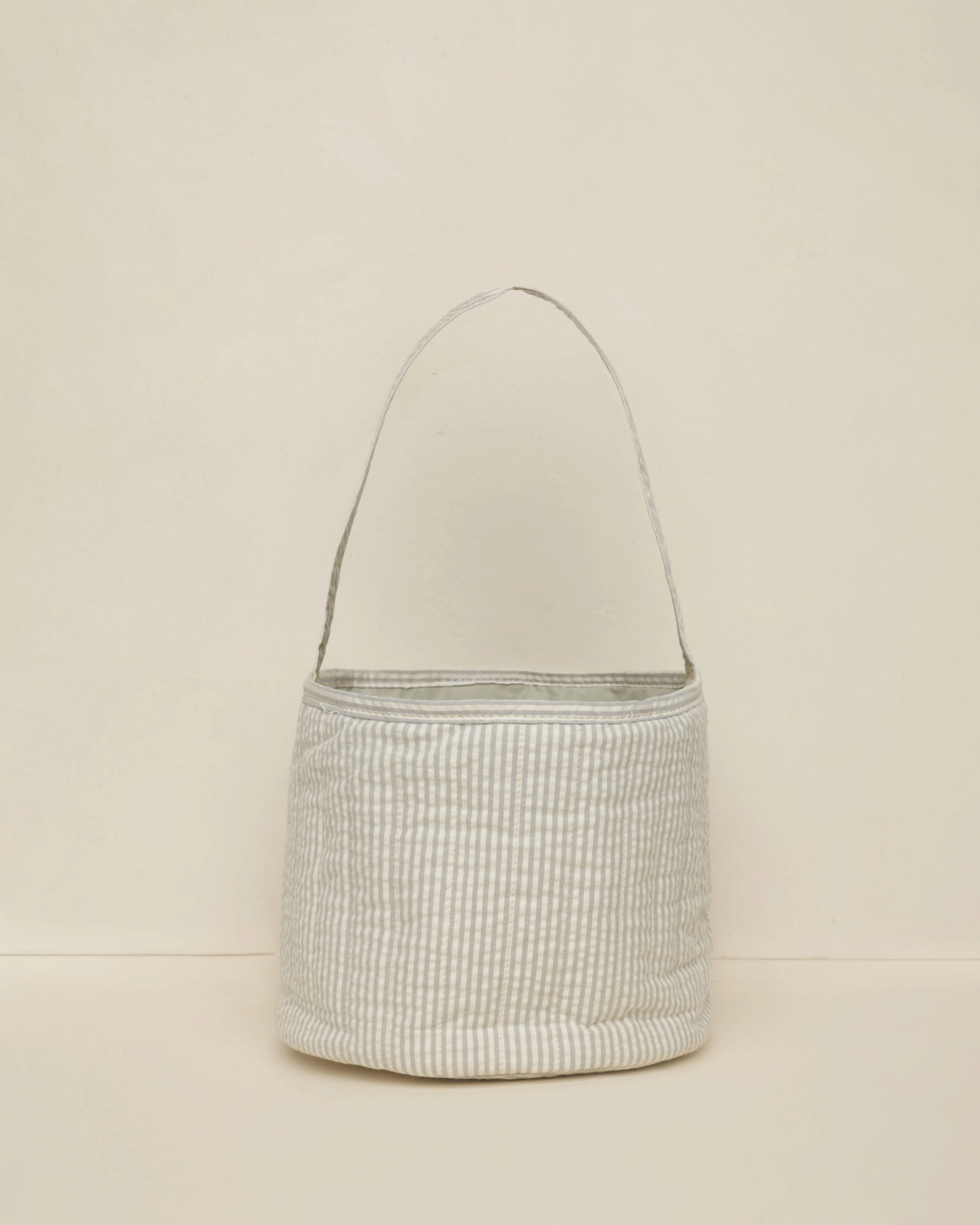 Noralee - Sage Stripe Easter Basket