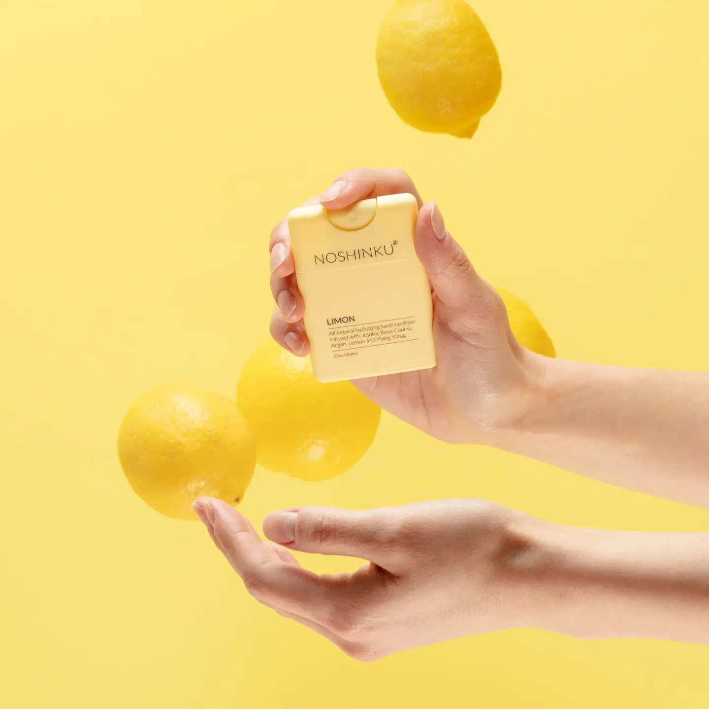 noshinku - Lemon Ylang-Ylang Moisturizing Pocket Sanitizer