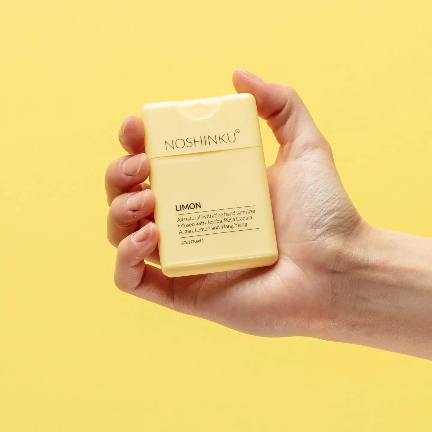 noshinku - Lemon Ylang-Ylang Moisturizing Pocket Sanitizer - Image 2