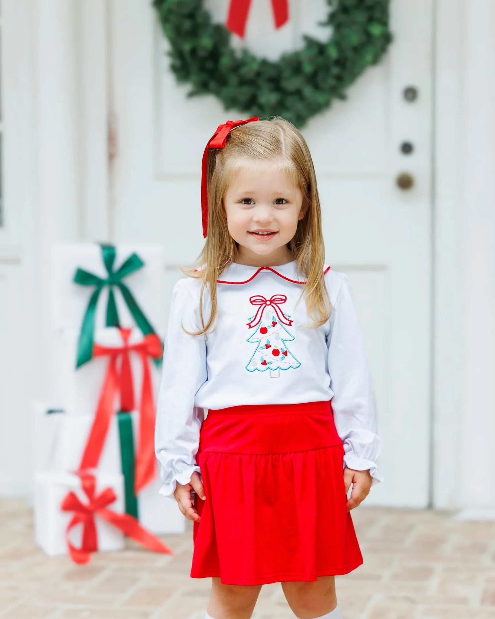 O Christmas Tree Skort Set - Image 2