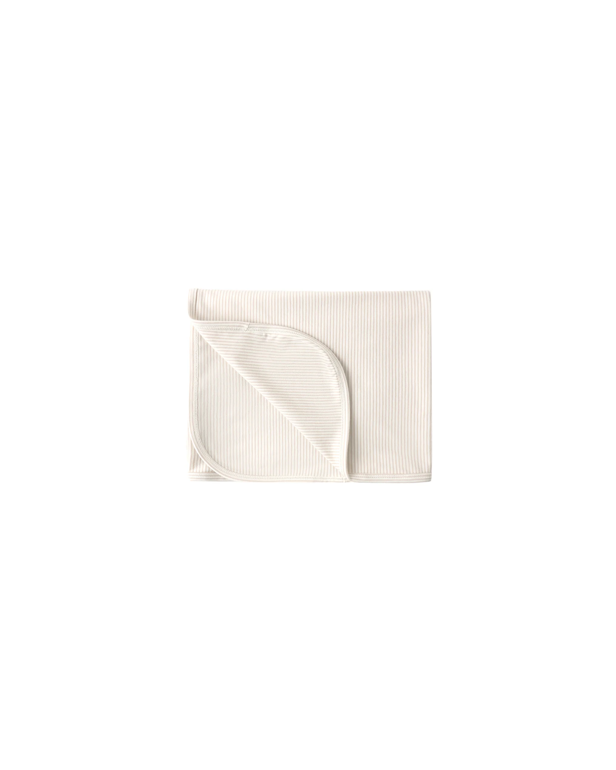 Oat Micro Stripe Swaddle