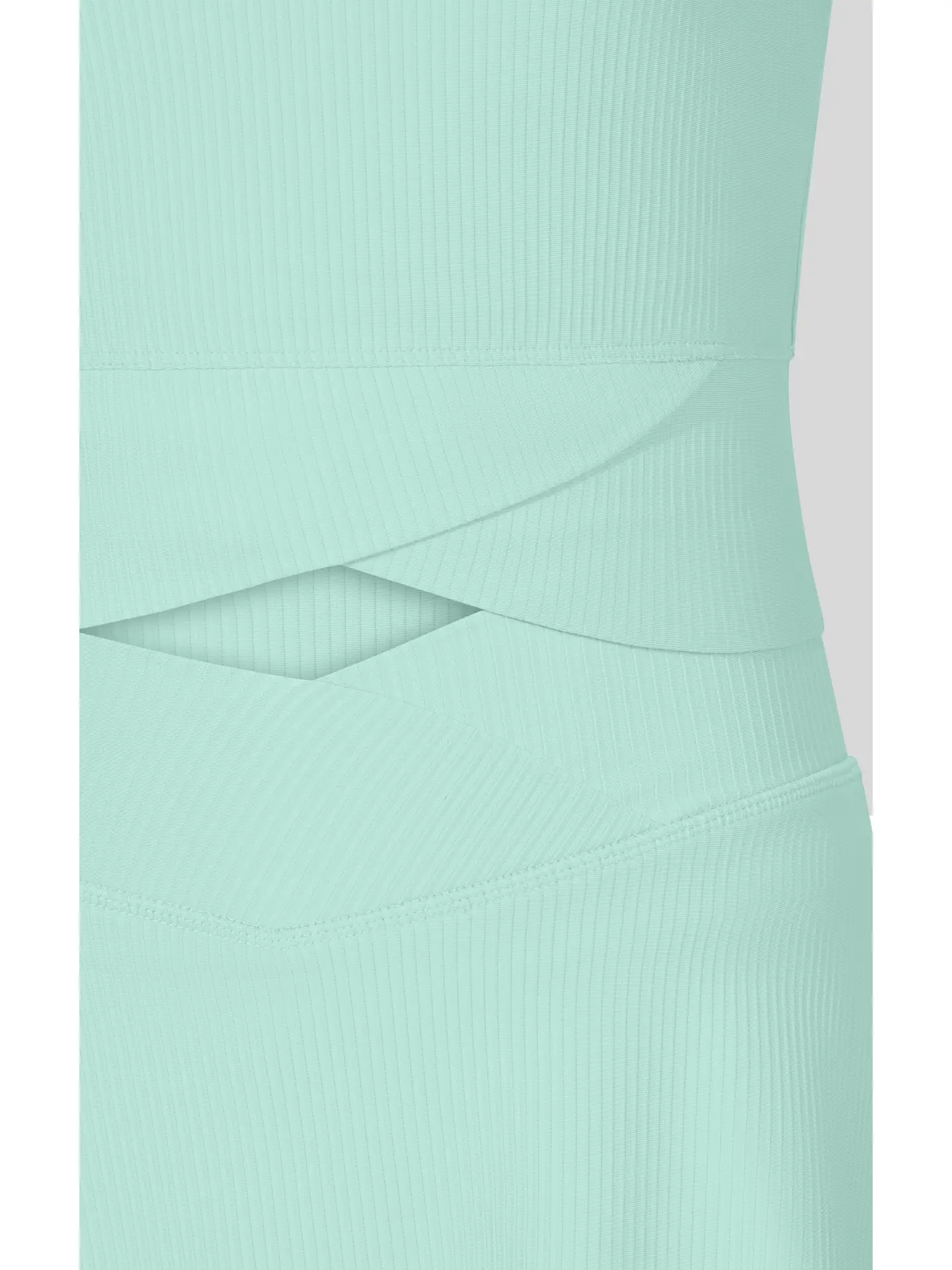 Oceantide Rib Marie Crossover Top and Skort Set - Image 2