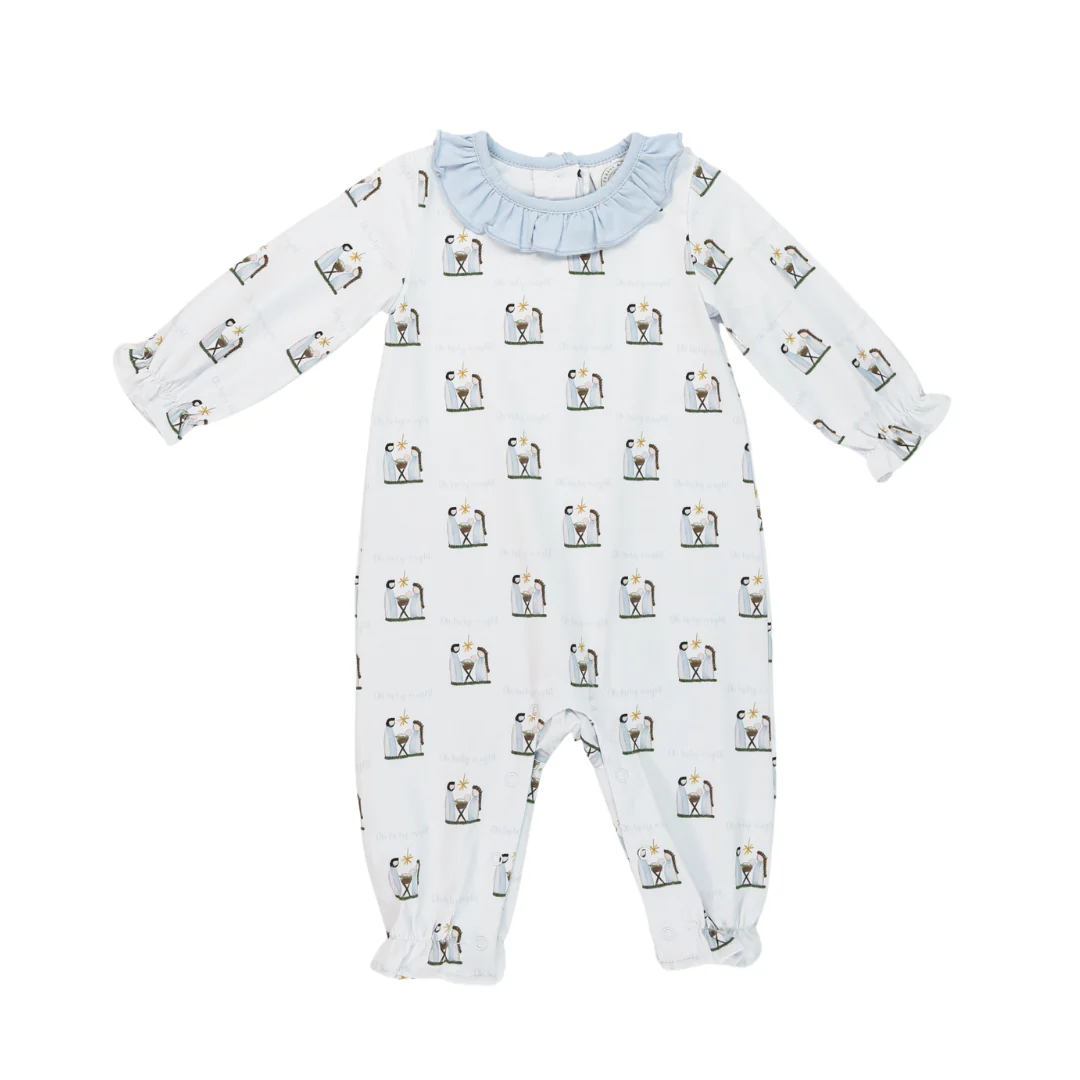Oh Holy Night Girls Rosie Romper
