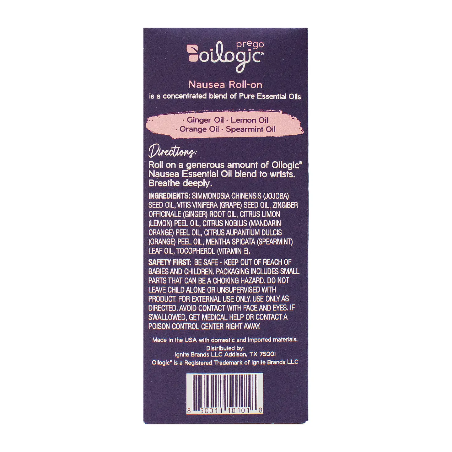 Oilogic - Prego Nausea Essential Oil Roll-On - Image 2