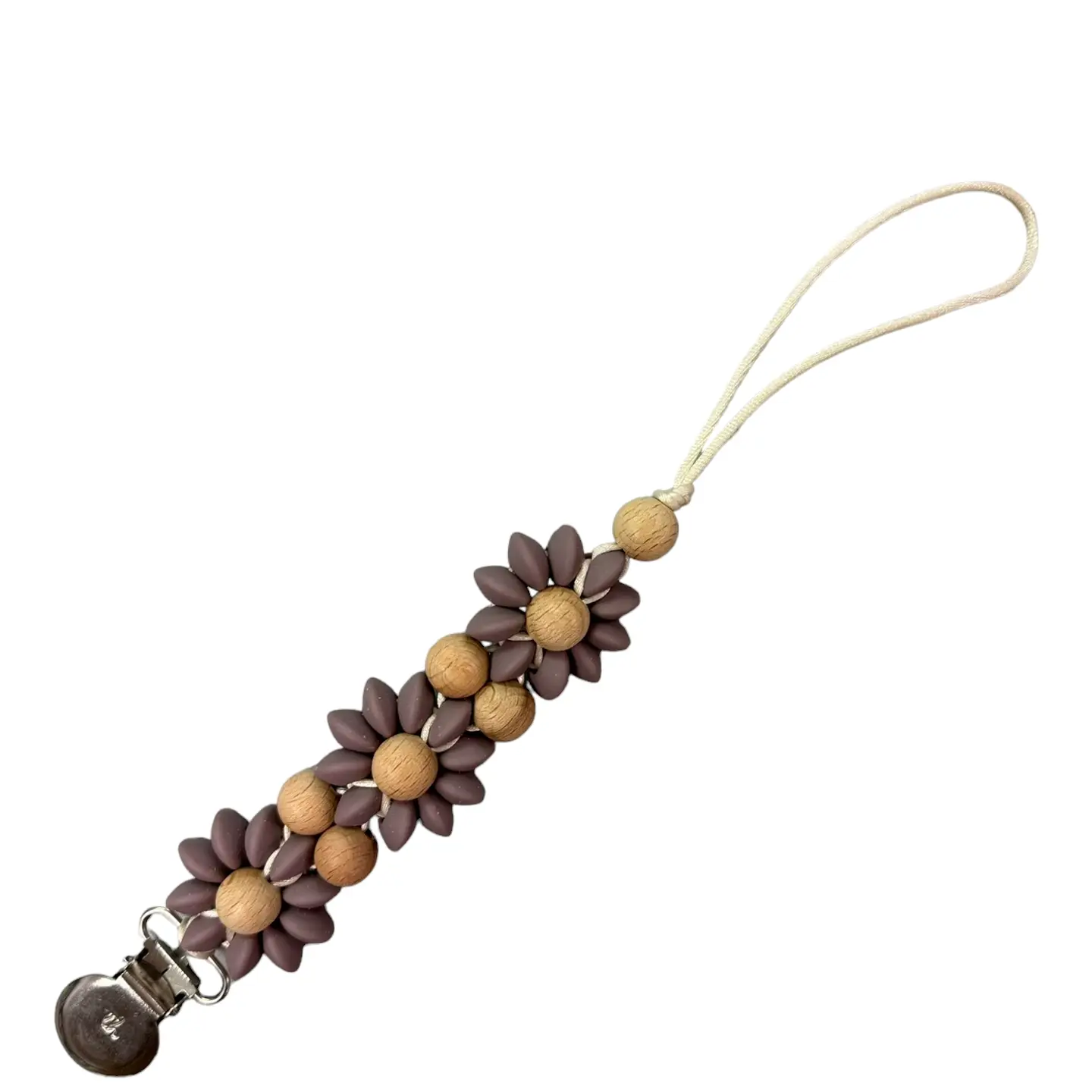 Olivia Paci Clip Beech Wood & Silicone - Image 3