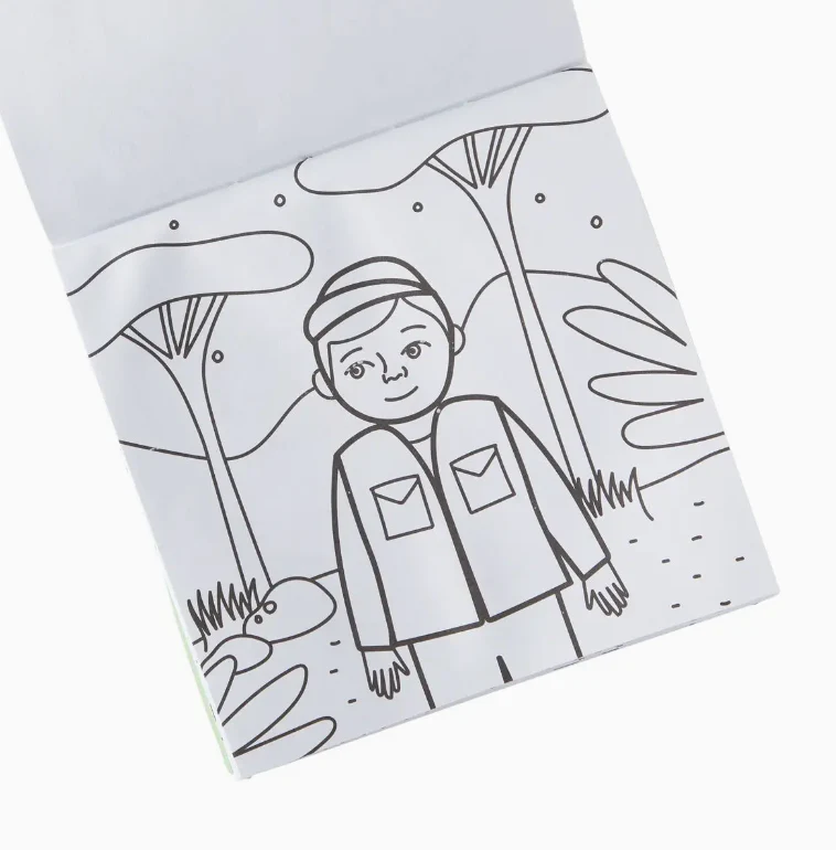 Ooly - Carry Along Crayon & Coloring Book Kit - On Safari - Image 3