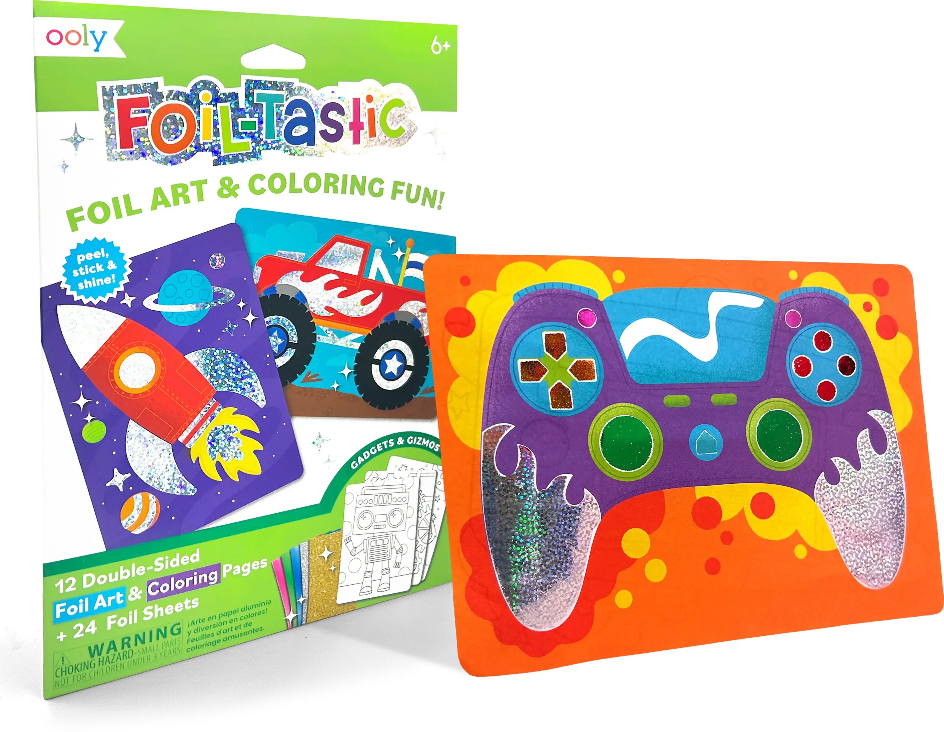 ooly - Foil-tastic Foil Art & Coloring Fun Gadgets & Gizmos - Image 2