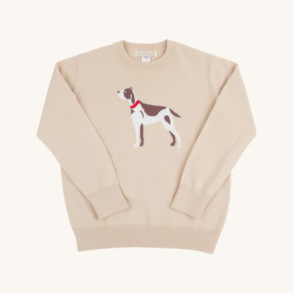 Osprey Oatmeal Dog Isaac's Intarsia Sweater