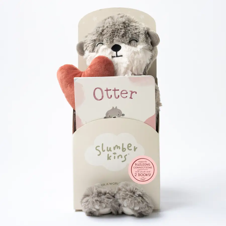 Otter's Building Connections Plush Set - with 2 Books! - Image 2