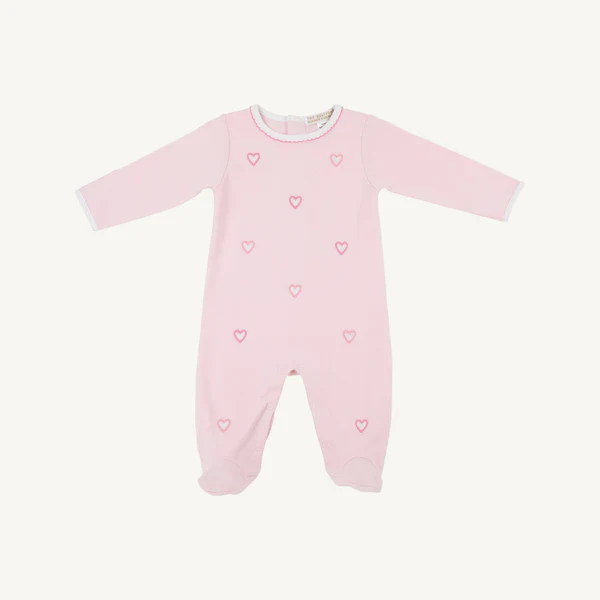 Palm Beach Pink with Hearts Rock Me Romper