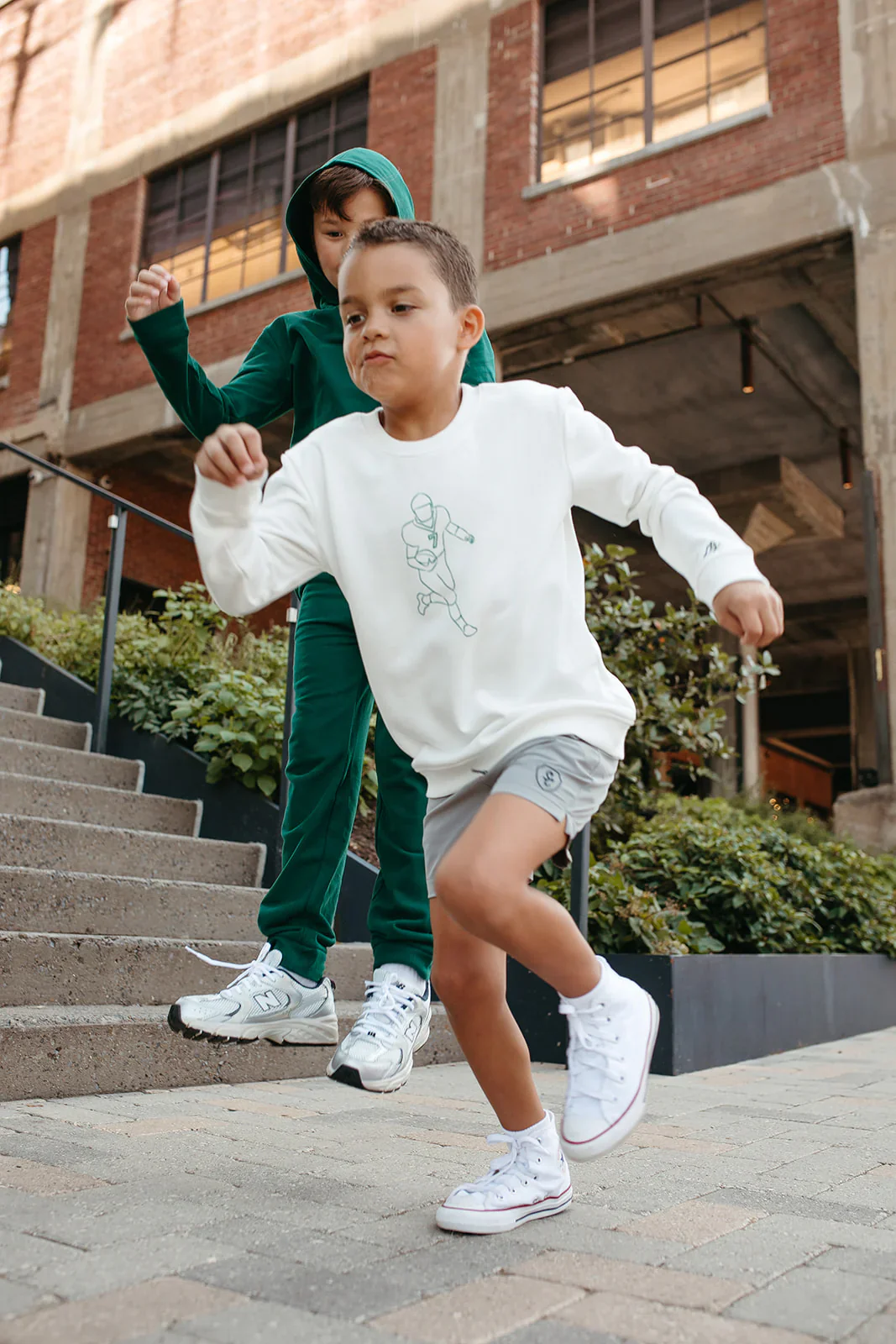 Parker Fleece Sweatshirt - Football - Image 2