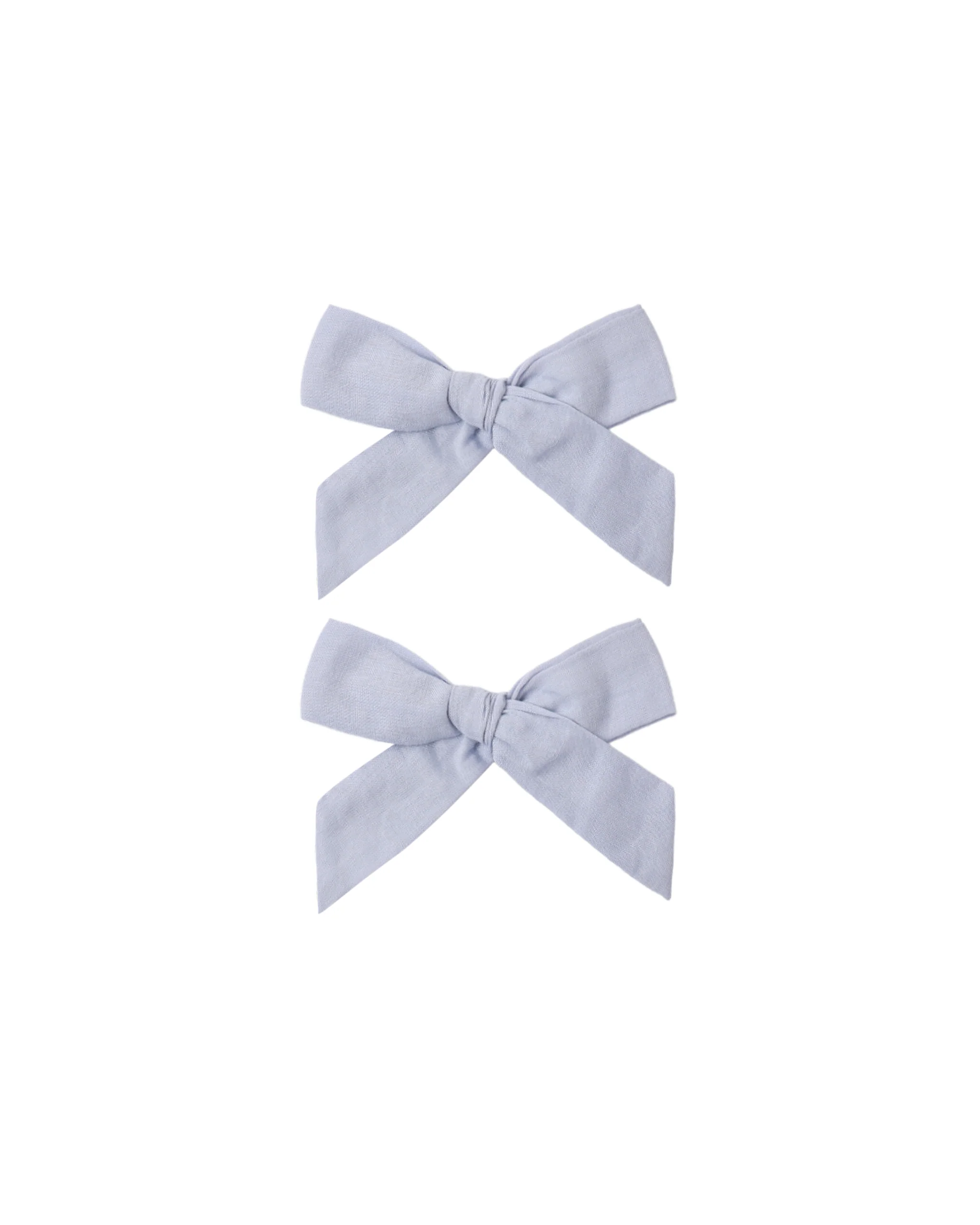 Periwinkle Bows, Set of 2
