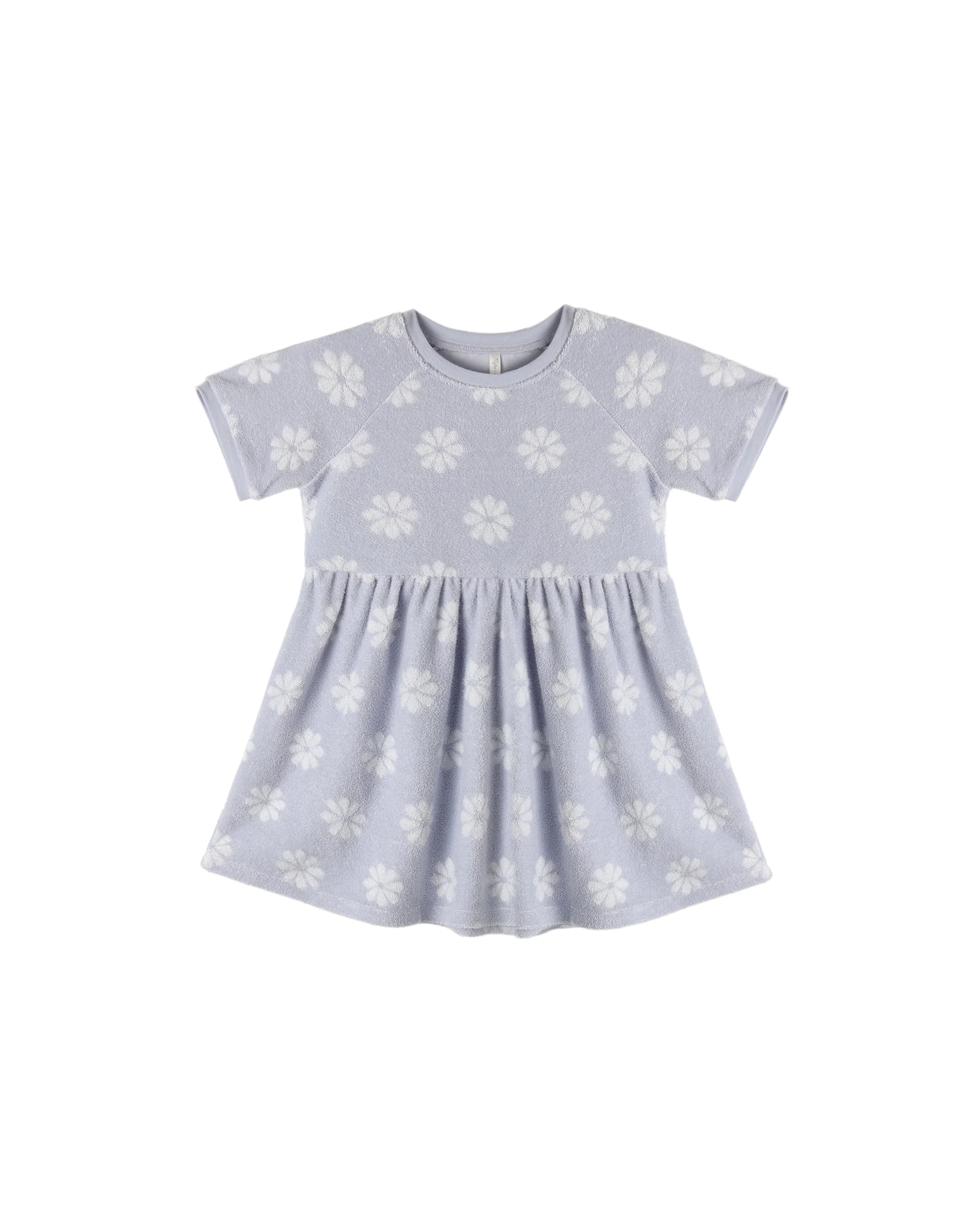 Periwinkle Daisy Raglan Dress