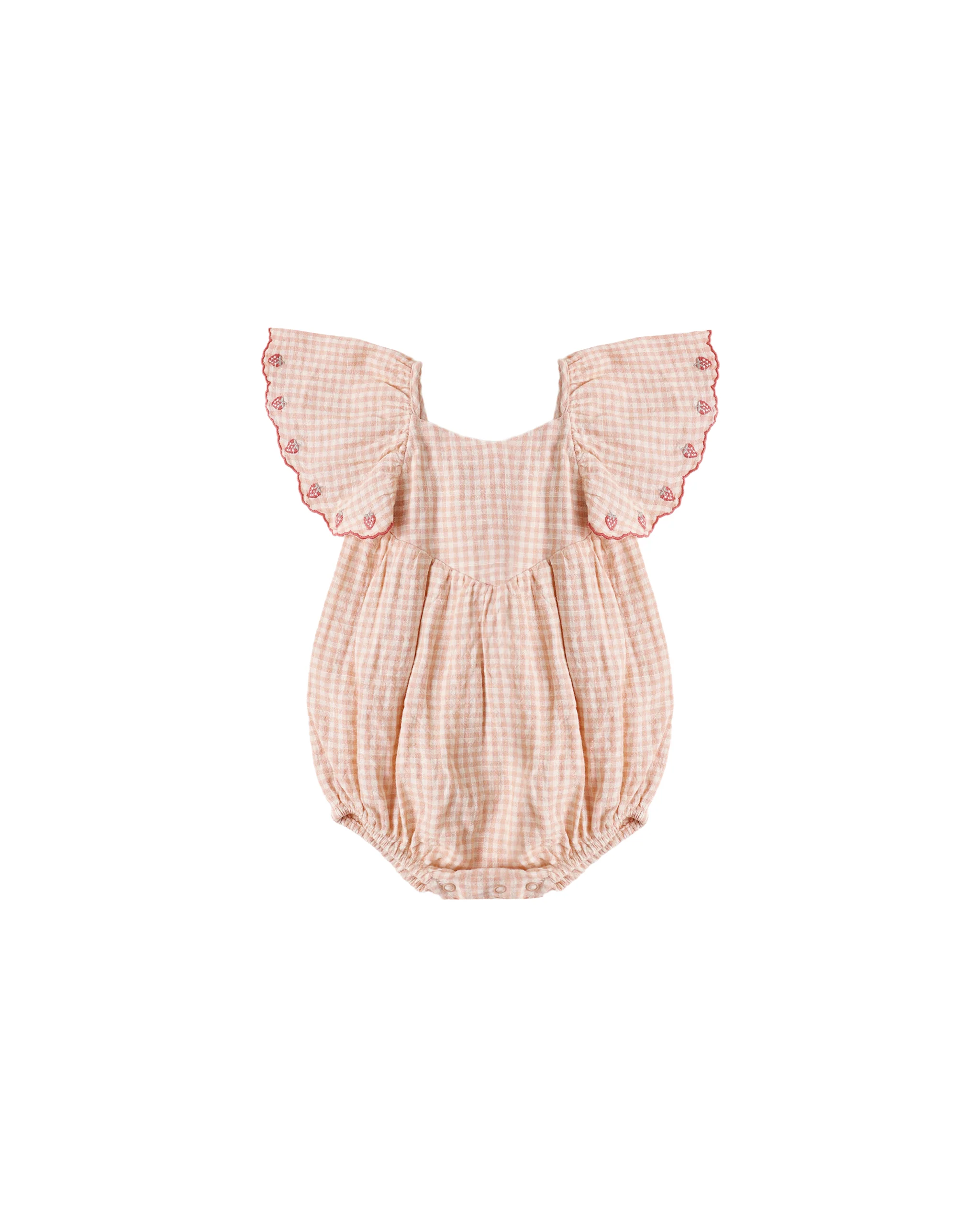Petal Gingham Roxy Romper