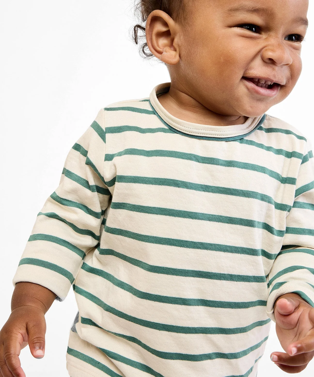 Pine Stripe Edward Baby T-Shirt - Image 3