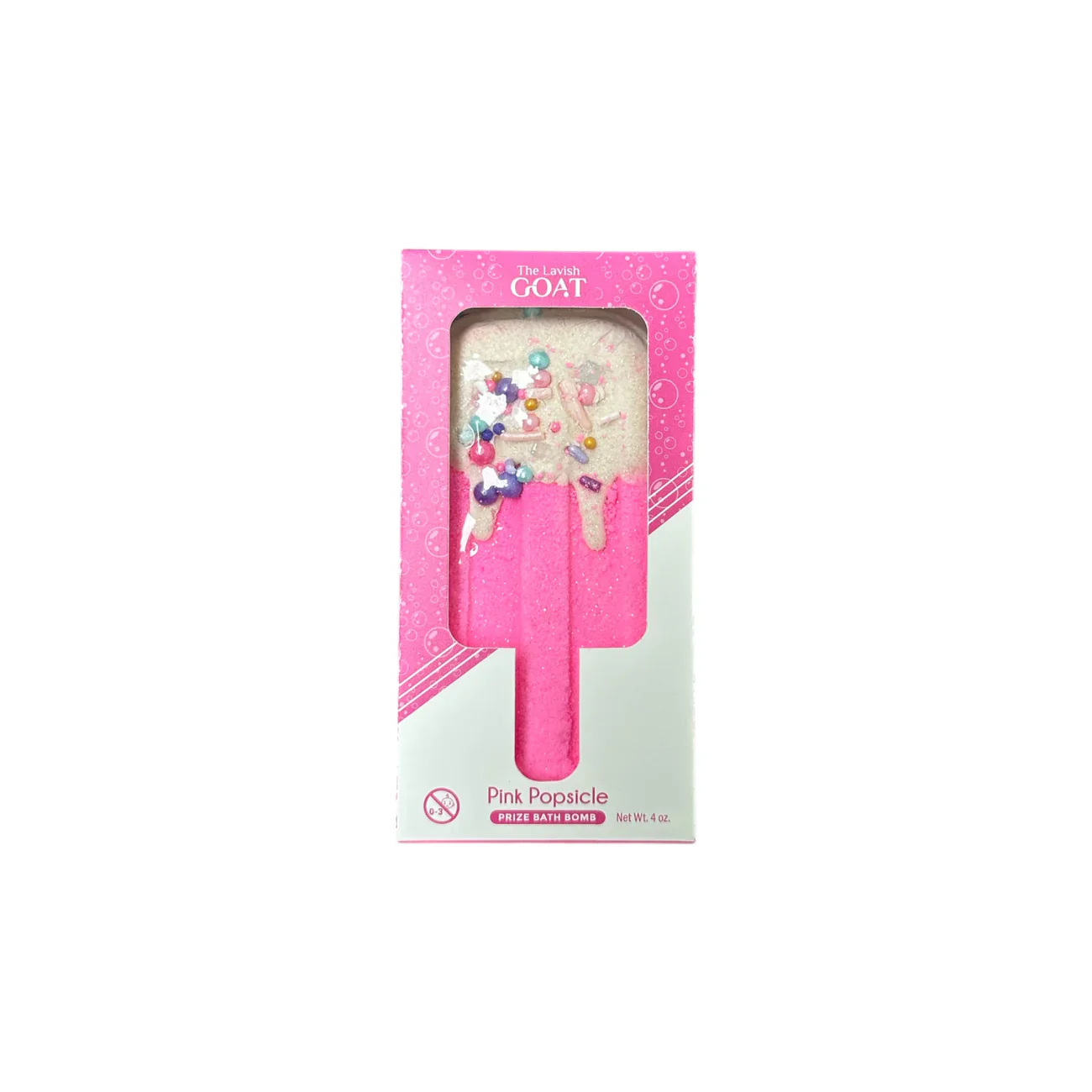 Pink Popsicle Prize Bath Bomb