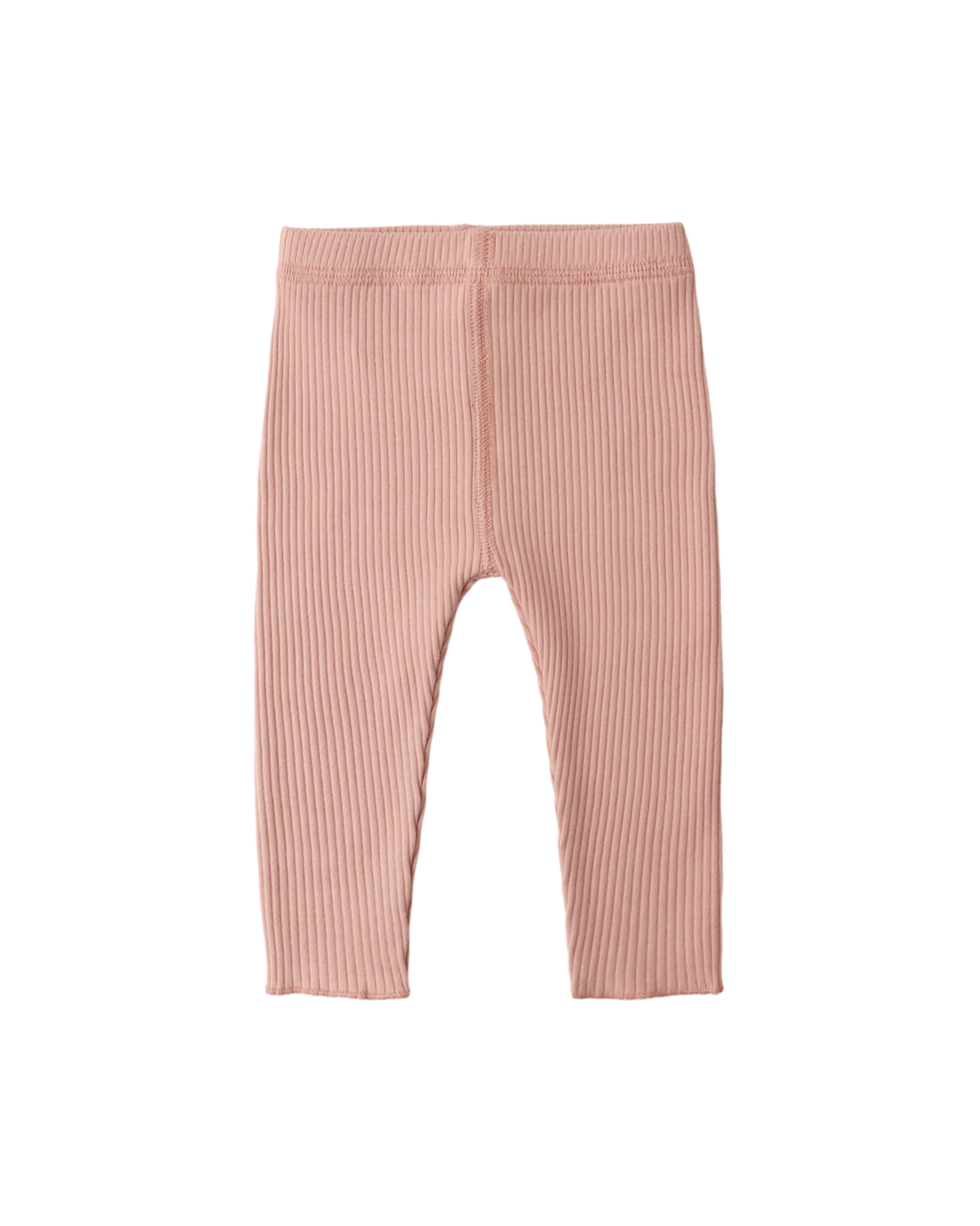 Pink Ribbed Legging