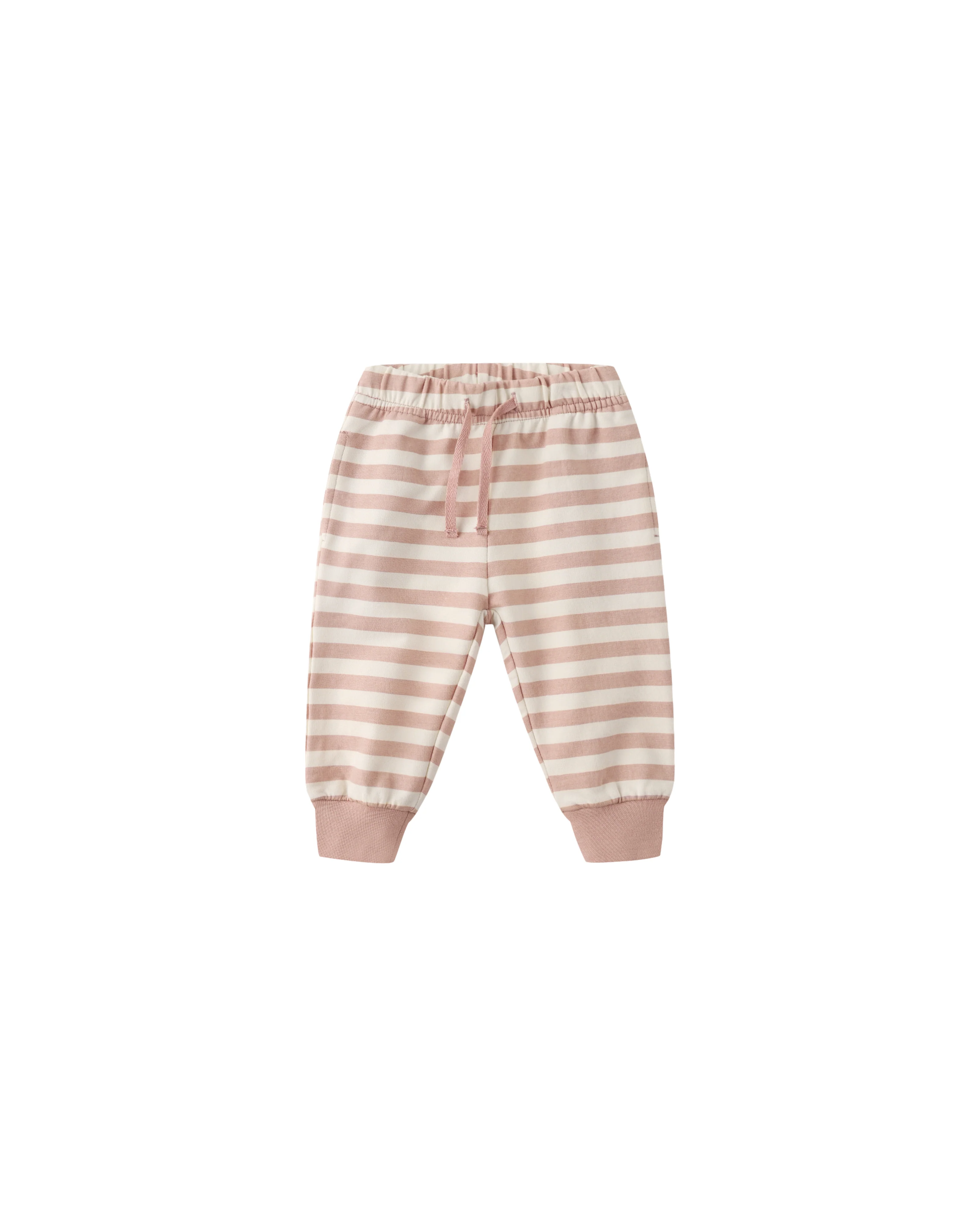 Pink Stripe Relaxed Sweatpants