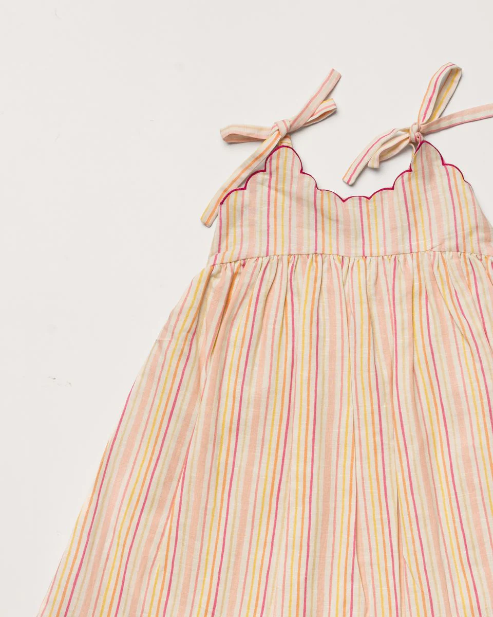 Pink Stripes Alena Dress - Image 3