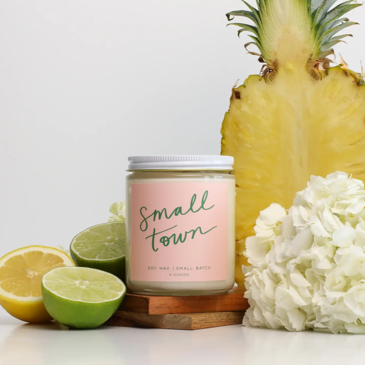 Poured Goods -Small Town: 8 oz Soy Wax - Image 2
