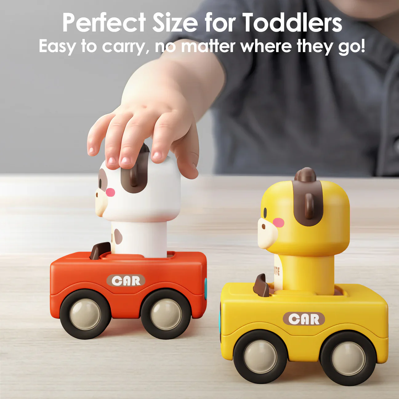Press and Go Animal Car Toys - Image 4