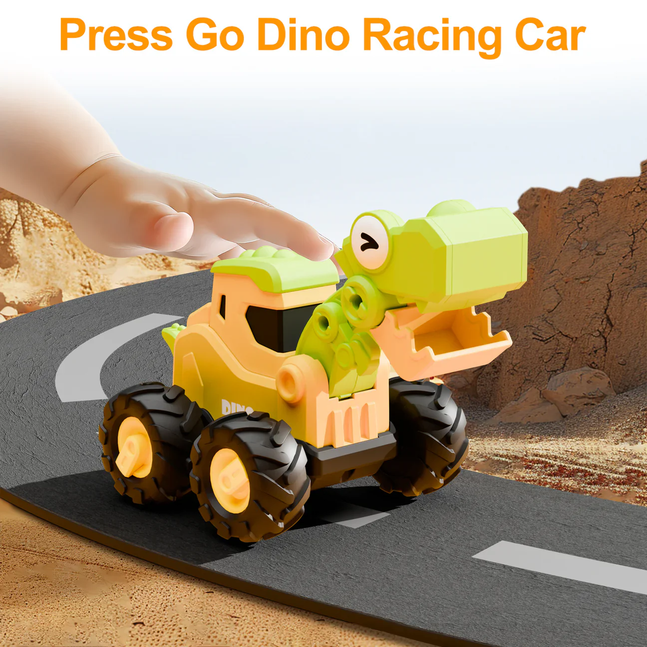 Press and Go Dino Construct-Tors - Image 4
