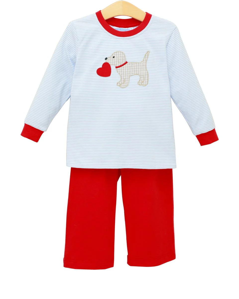 Puppy Love Pants Set