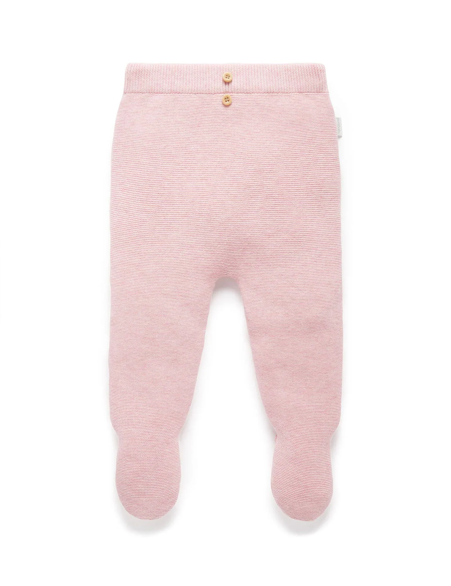 Purebaby - Pink Textured Cardigan and Legging Set - Image 3