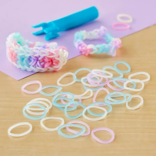 Rainbow Loom - Mix Bands - Glow-in-the-Dark Pastel - Image 2