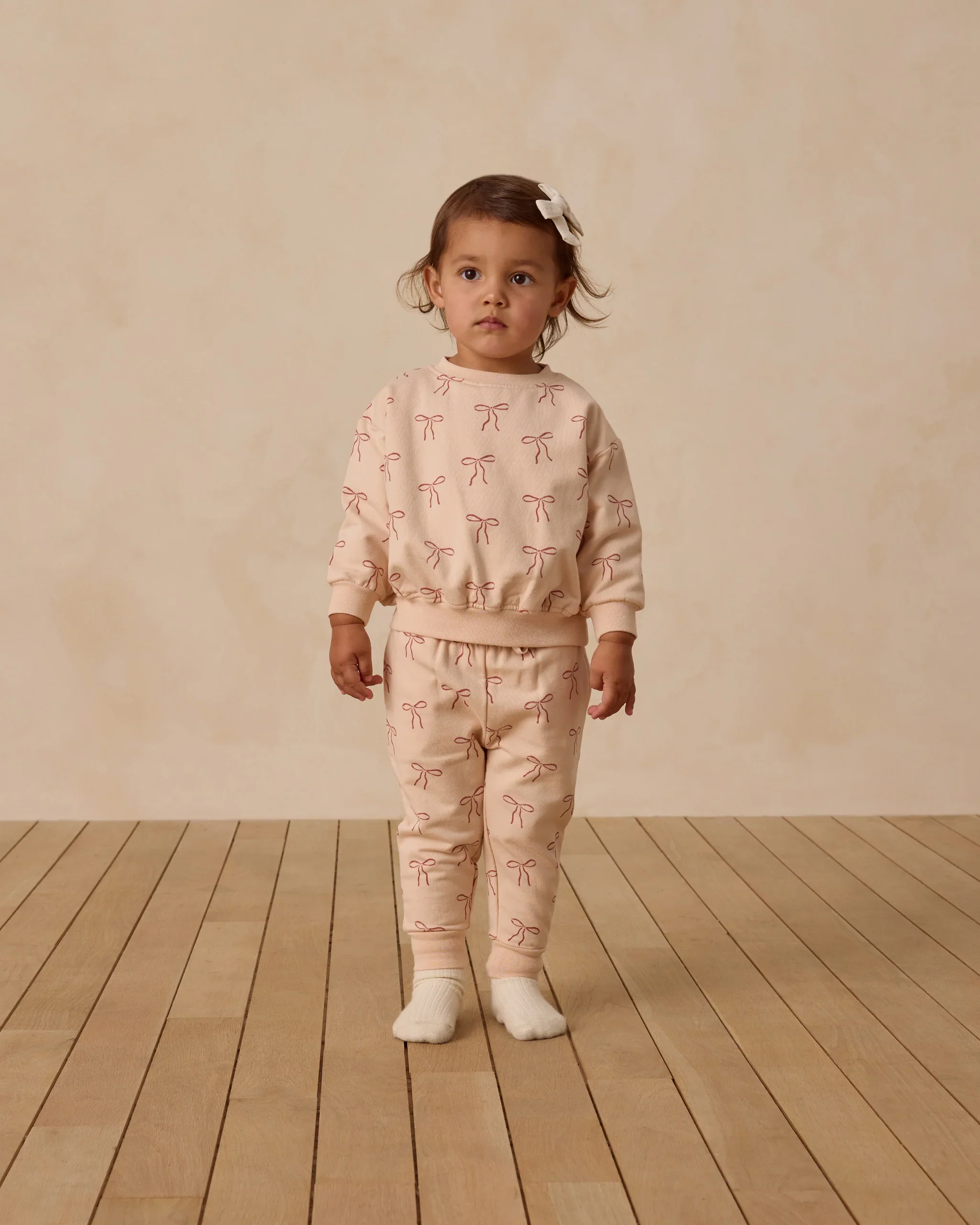 Red Bows Relaxed Fleece Sweatpant - Image 2